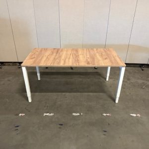 Markant – Adjustable desk refurbished with screw and cable management ( the top is NEW ) – 160x80xH62-84 cm, ST03176