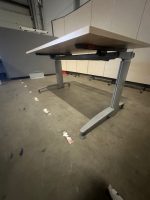 Scharf – Adjustable desk with screw and cable management – 120x80xH64-84 cm, ST03218 - Image 8