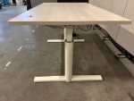 Gispen - Electric sit-sit desk with cable management – 135x80xH62-86 cm, ST03207 - Image 5