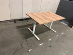 Gispen - Electric sit-sit desk refurbished with cable management ( the top is NEW ) – 140x80xH62-84 cm, ST03201 - Image 4