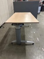 Scharf – Adjustable desk with screw and cable management – 140x80xH64-84 cm, ST03220 - Image 6