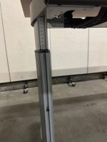 Scharf – Adjustable desk with screw and cable management – 140x80xH64-84 cm, ST03220 - Image 9