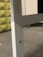 Adjustable duo-desk with screw and cable management – 160x80xH64-84 cm, ST03241 - Image 10