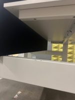 Adjustable duo-desk with screw and cable management – 160x80xH64-84 cm, ST03241 - Image 8