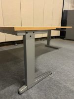 Adjustable corner desk left with crank – 180x80/120xH64-84 cm, ST03256 - Image 8