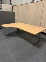 Adjustable corner desk left with crank – 180x80/120xH64-84 cm, ST03256 - Image 3