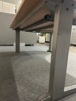 Adjustable corner desk right with crank – 180x80/120xH64-84 cm, ST03255 - Image 7