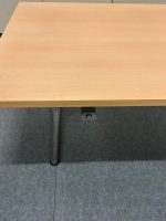 Adjustable corner desk right with crank – 180x80/120xH64-84 cm, ST03255 - Image 5