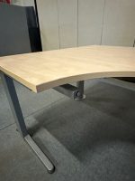 Adjustable corner desk left with crank – 160x80/120xH64-84 cm, ST03249 - Image 7