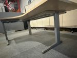 Adjustable corner desk left with crank – 160x80/120xH64-84 cm, ST03249 - Image 8