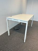 Haworth – Adjustable desk with screw and cable management – 120x60xH64-84 cm, ST03290 - Image 3