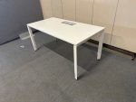 Adjustable desk with screw , power socket and cable management – 180x90xH62-84 cm, ST03324 - Image 4