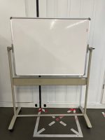 Nobo - Whiteboard on wheels double side – 135x91xH180 cm, ST03328 - Image 2