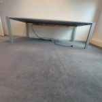 Ahrend - Adjustable conference table with screw, cable management and power socket – 240x120xH62-84 cm, ST03314 - Image 12