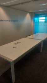 Ahrend - Adjustable conference table with screw, cable management and power socket – 240x120xH62-84 cm, ST03314 - Image 6