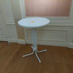 Folding bar table –  diameter 79xH110 cm, ST03339 - Image 2