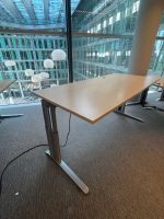 Adjustable desk with crank and cable management – 180x80xH62-84 cm, ST03450 - Image 3