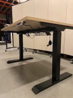 NEW - Actiforce – Electric sit-stand desk and cable management – 140x80xH73-123 cm, ST03657 - Image 5