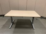 Aspa – Adjustable desk with crank and cable management – H64-84 cm, ST03719