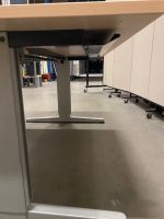 Aspa – Adjustable desk with crank and cable management – H64-84 cm, ST03719 - Image 7