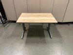 Aspa - Adjustable desk refurbished with crank and cable management ( the top is NEW ) - 120x80xH62-84 cm, ST03629