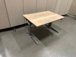 Aspa - Adjustable desk refurbished with crank and cable management ( the top is NEW ) - 120x80xH62-84 cm, ST03629 - Image 2