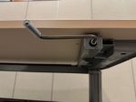 Aspa – Adjustable desk with crank and cable management – H62-84 cm, ST03723 - Image 10