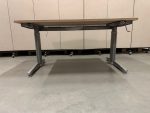 Aspa - Adjustable desk refurbished with crank and cable management ( the top is NEW ) - 160x80xH62-84 cm, ST03627 - Image 9
