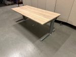 Aspa - Adjustable desk refurbished with crank and cable management ( the top is NEW ) - 180x80xH62-84 cm, ST03626 - Image 2