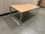Adjustable desk with screw and cable management – 160x90xH62-86 cm, ST03692 - Image 4