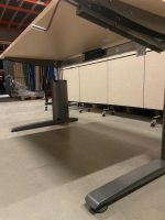 Vepa – Adjustable desk with crank and cable management – 120x80xH64-84 cm, ST03899 - Image 7