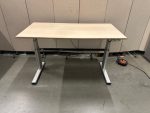 Electric sit-stand desk with cable management – 160x80xH66-130 cm, ST03745