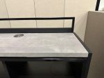 Bar table with power socket – 316x50xH110 cm, ST04005 - Image 14