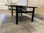 Adjustable electric sit-stand duo-desk with cable management and divider – 160x80xH72-120 cm, ST04014 - Image 18