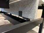 Adjustable electric sit-stand duo-desk with cable management and divider – 160x80xH72-120 cm, ST04014 - Image 17