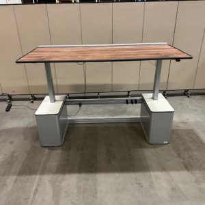 Electric sit-stand desk with cable management – 180x90xH59-124 cm, ST04015