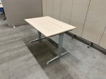 Aspa - Adjustable desk with screw and cable management – 120x80xH62-84 cm, ST04017 - Image 3