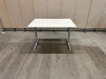 Aspa - Adjustable desk refurbished with screw and cable management ( the top is NEW ) – 120x80xH62-84 cm, ST04022