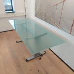 Design – Adjustable desk with screw – 205x80xH62-85 cm, ST03991 - Image 3