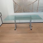 Design – Adjustable desk with screw – 205x80xH62-85 cm, ST03991