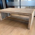 Massive wooden conference table – 210x120xH75 cm, ST03989