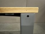 Ahrend - Adjustable desk refurbished with crank and cable management ( the top is NEW ) – 122x60xH62-86 cm, ST04056 - Image 8