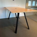 Ahrend - bar table / conference table with socket- 240x120xH111 cm, ST04075