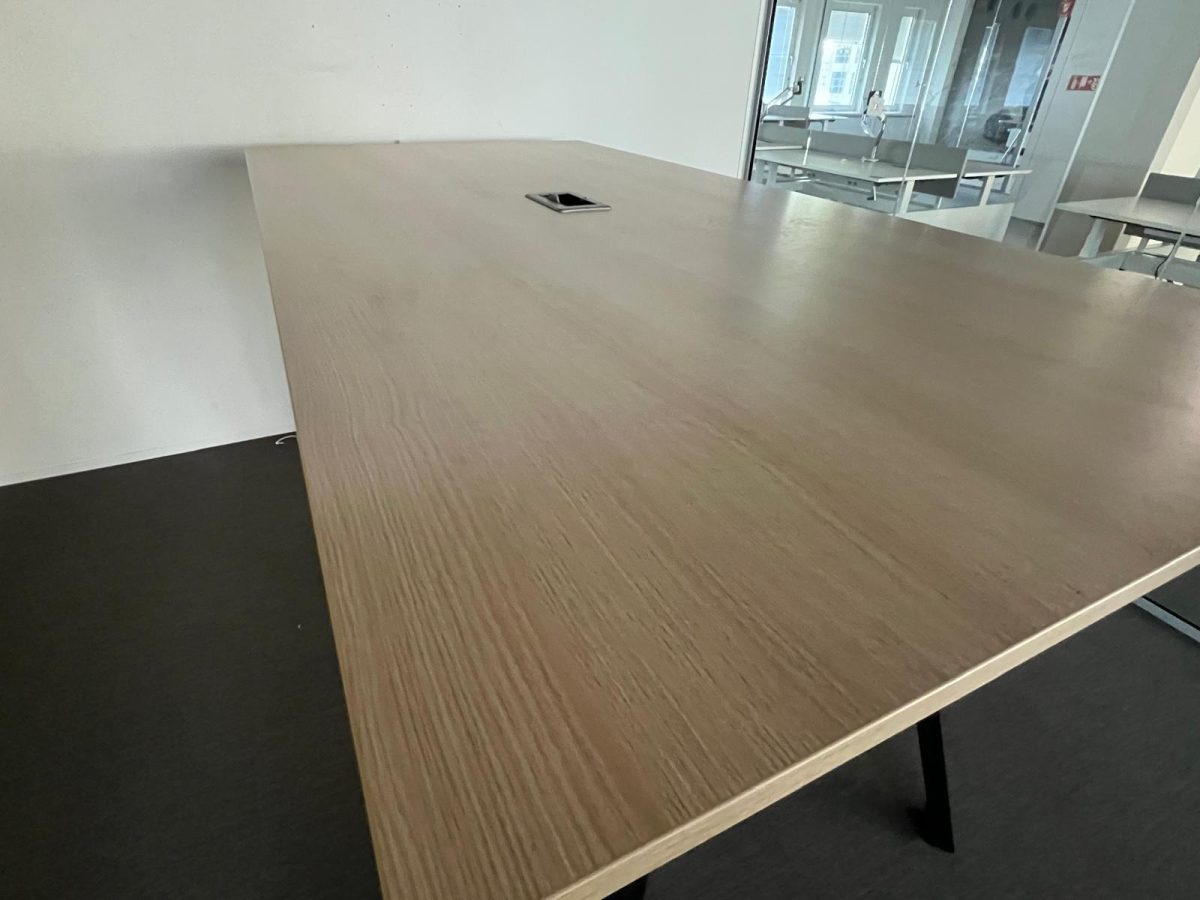 Ahrend - bar table / conference table with socket- 240x120xH111 cm, ST04075 - Image 13