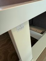 Vepa - Adjustable electric sit-sit duo-desk with cable management, socket, divider - 180x80xH64-89 cm, ST04156 - Image 8