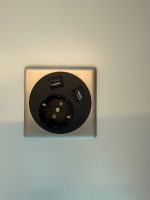 Vepa - Adjustable electric sit-sit duo-desk with cable management, socket, divider - 180x80xH64-89 cm, ST04156 - Image 4