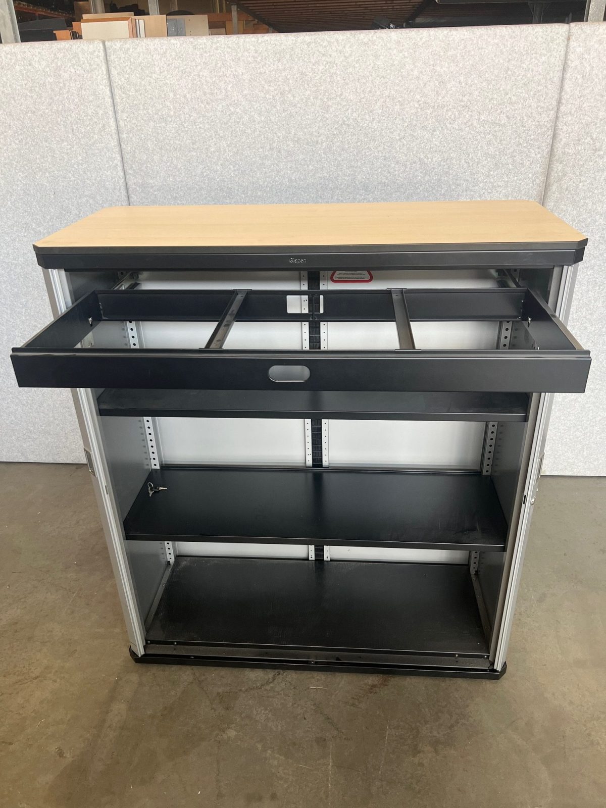 Gispen - Storage cabinet - 120x50xH136 cm, ST04182 - Image 9