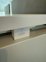 Vepa - Adjustable electric sit-sit duo-desk with cable management, socket, divider - 180x80xH64-89 cm, ST04156 - Image 11