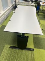 Lensvelt - Adjustable corner desk right with screw - 200x90/80xH62-82 cm, ST04190 - Image 2