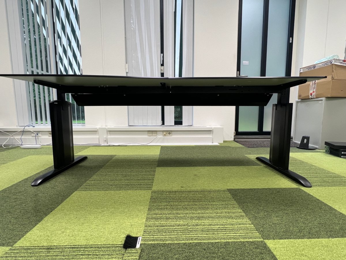 Lensvelt - Adjustable corner desk left with screw - 200x90/80xH62-82 cm, ST04189 - Image 4